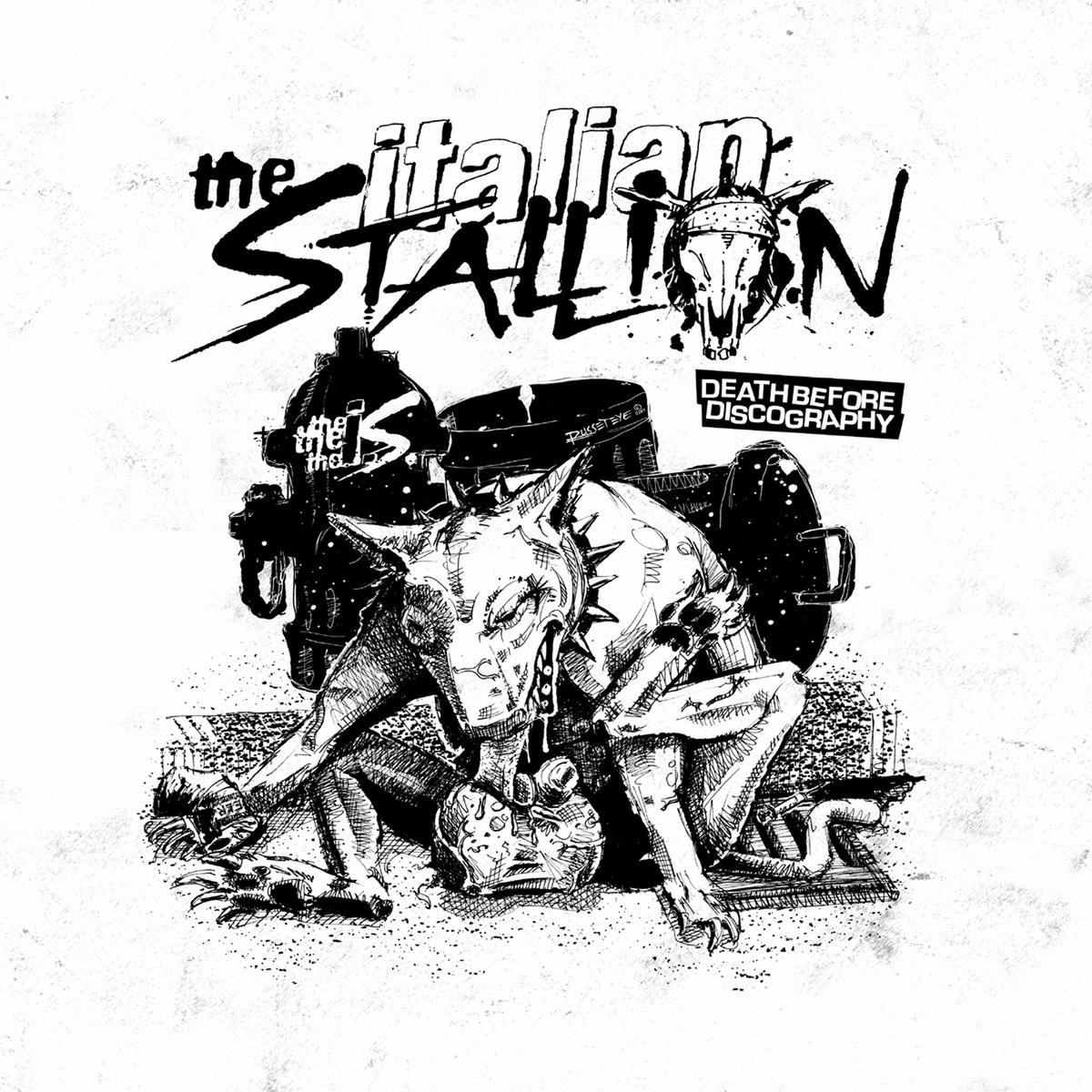 The Italian Stallion - Death Before Disco LP