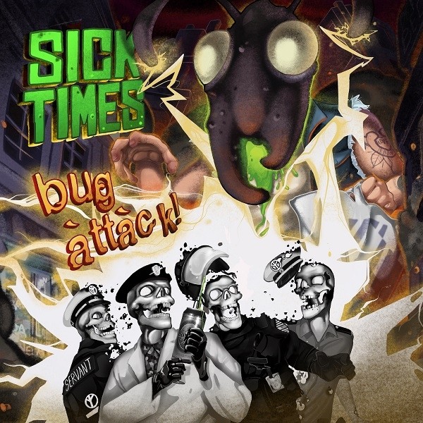 Sick Times / Bug Attack! Split LP 