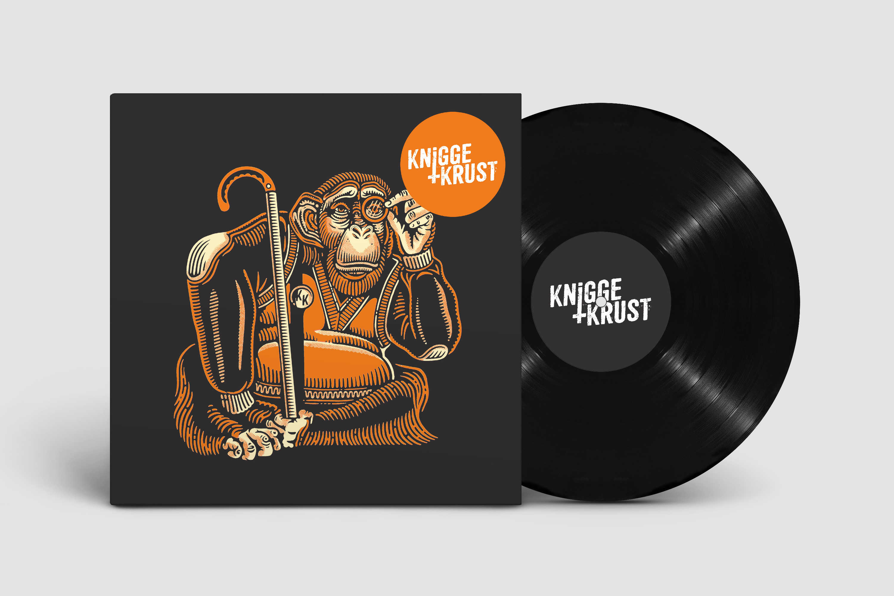 Knigge + Krust - st LP (limited black vinyl) 