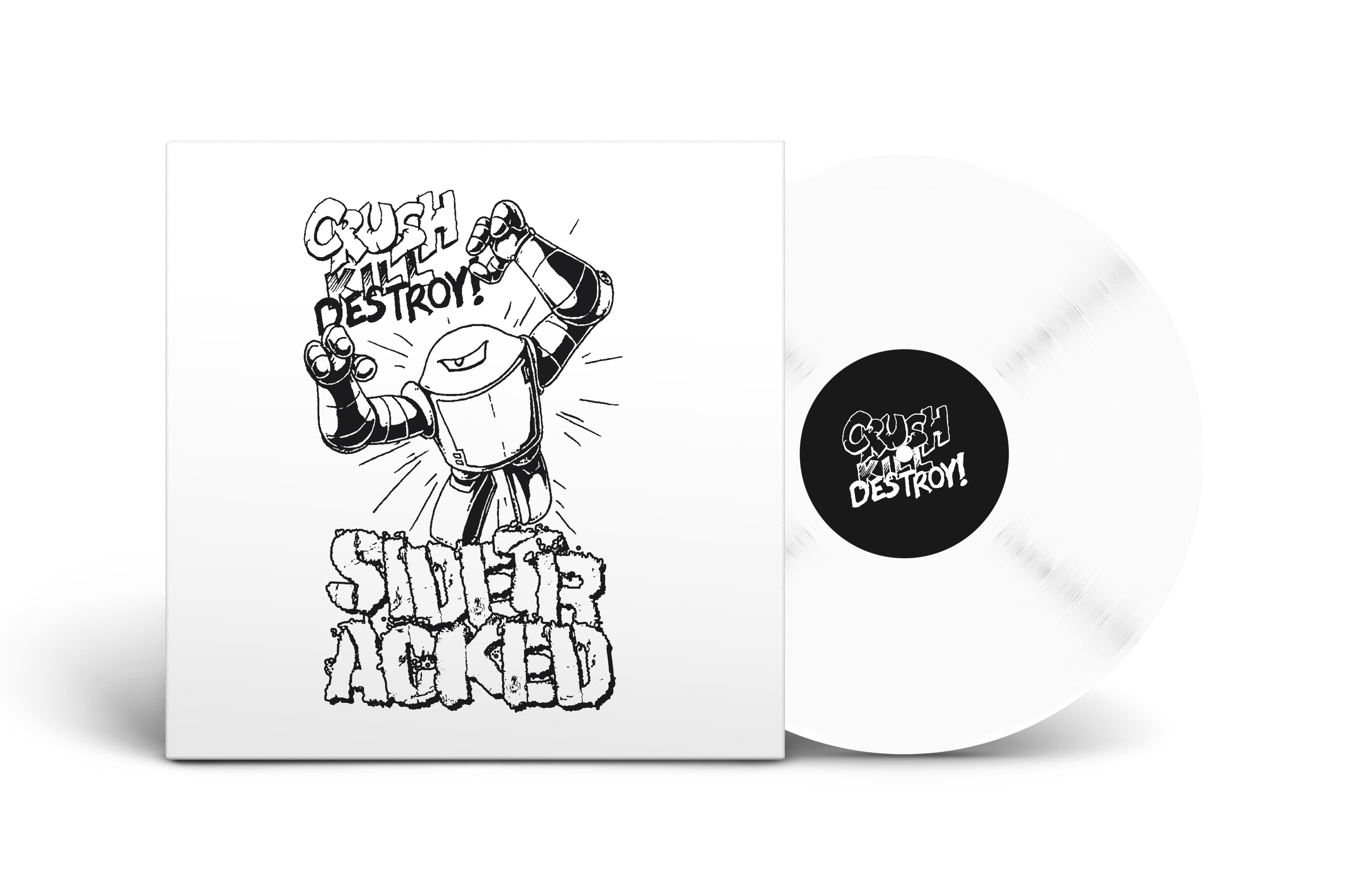 Sidetracked - Crush Kill Destroy LP (white vinyl) 