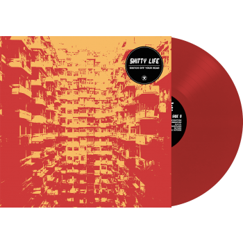 Shitty Life - Switch Off Your Head LP / limited 2nd press red vinyl
