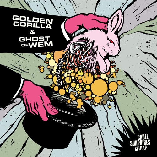 Golden Gorilla / Ghost Of Wem ‎– Cruel Surprises Split LP (Default)