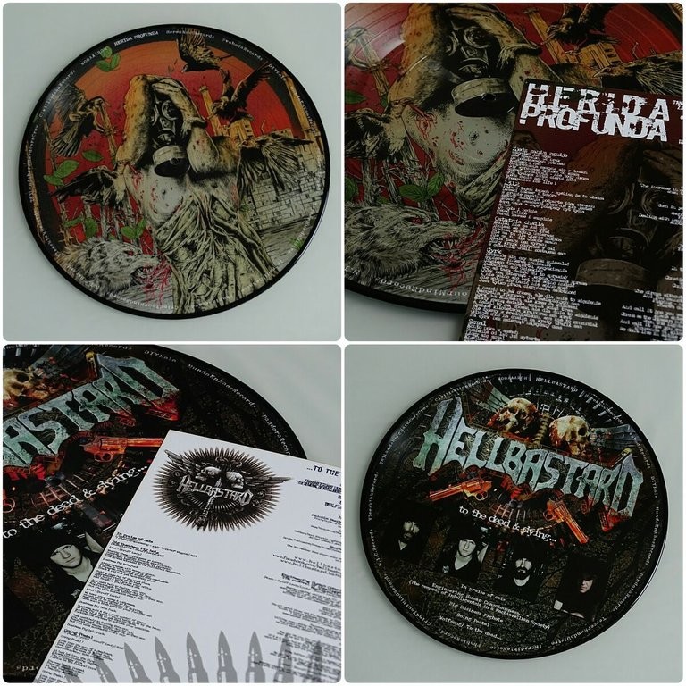 Herida Profunda / Hellbstard - Split LP (Picture) (Default)