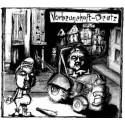 Vorbeugehaft / Deutz - Split LP (red marbled vinyl)