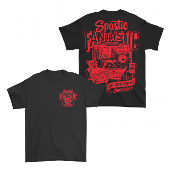 Spastic Fantastic Records - Stray Cult T-Shirt (schwarz)
