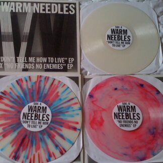 Warm Needles -  No Friends / Don't Tell Me LP (colored vinyl)