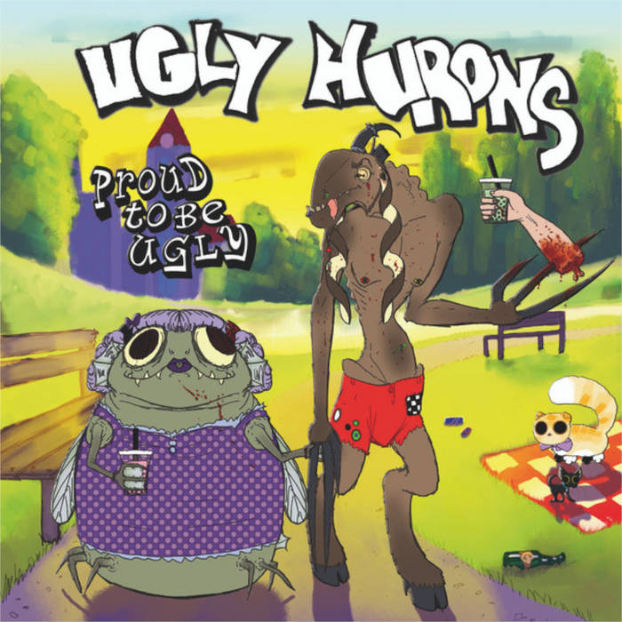 Ugly Hurons – Proud To Be Ugly LP (colored vinyl)