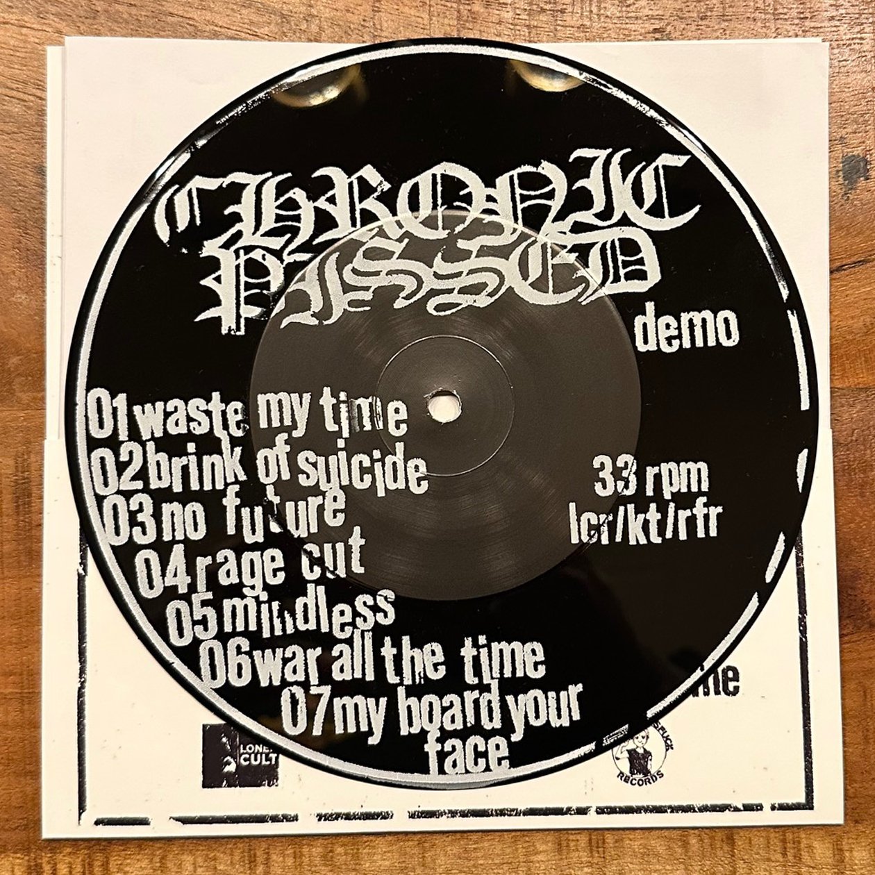 Chronic Pissed - Demo 7'' – Bild 2