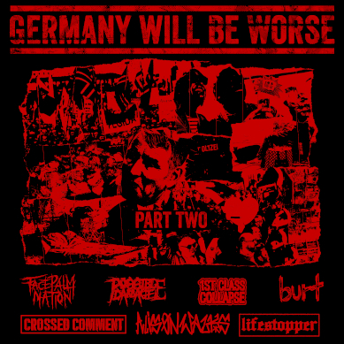 VA - Germany Will Be Worse Part Two LP (red vinyl)
