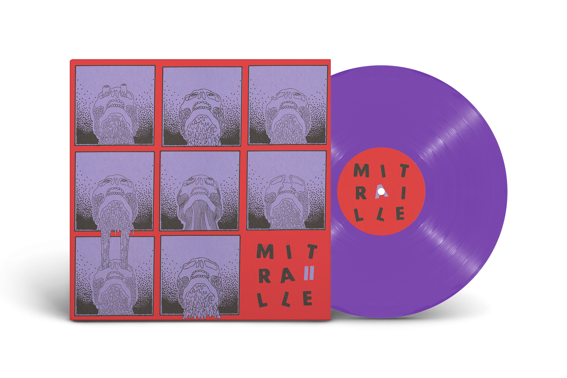 Mitraille - Mitraiille LP (limited purple vinyl)