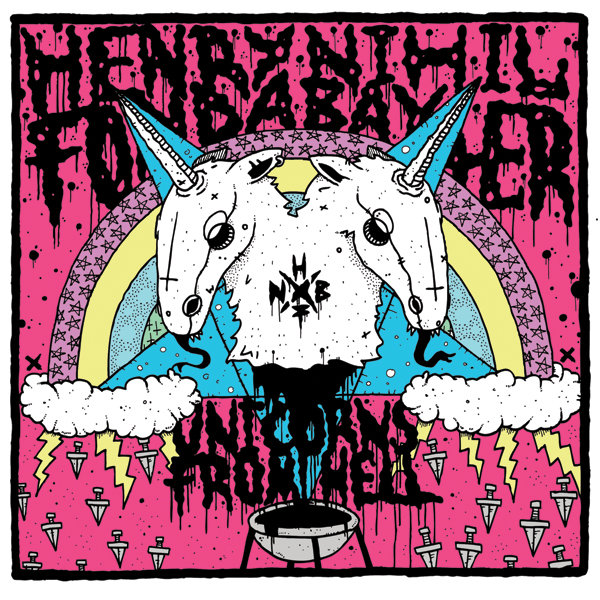 Nihil Baxter / Henry Fonda – Unicorns From Hell Split 7''