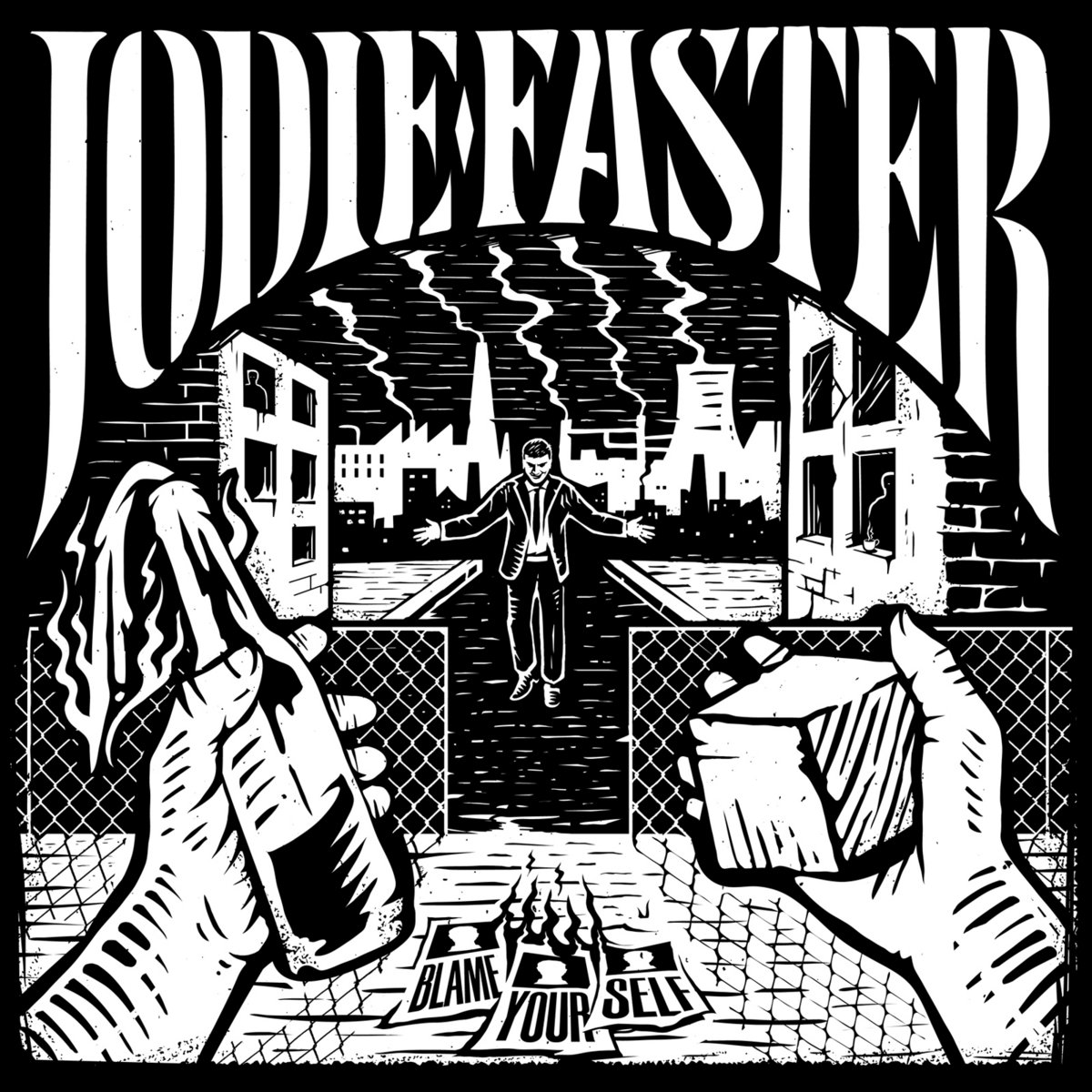 Jodie Faster – Blame Yourself LP (Repress)