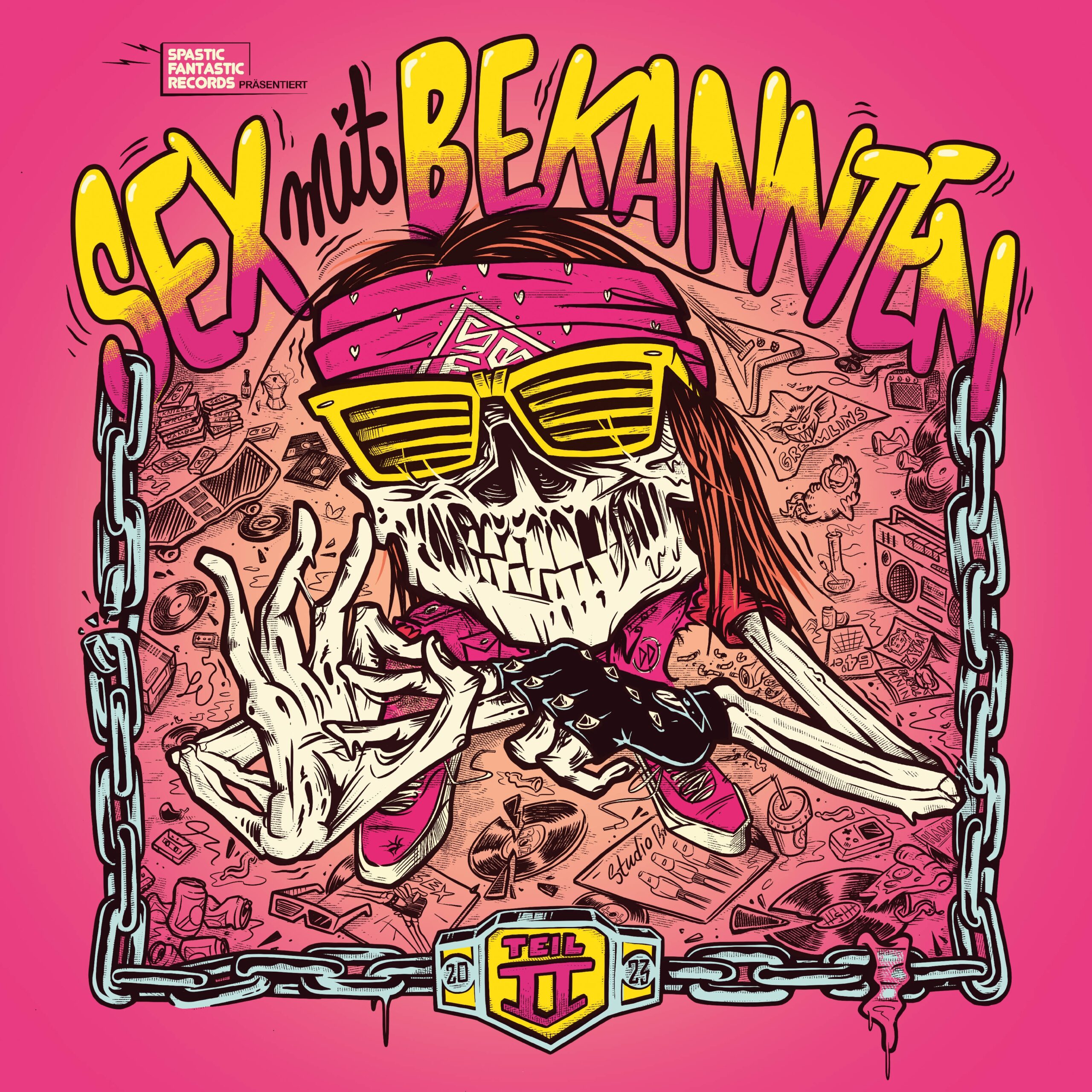 VA - Spastic Fantastic präsentiert: Sex mit Bekannten Teil II Doppelvinyl LP (schwarzes Vinyl) – Bild 2