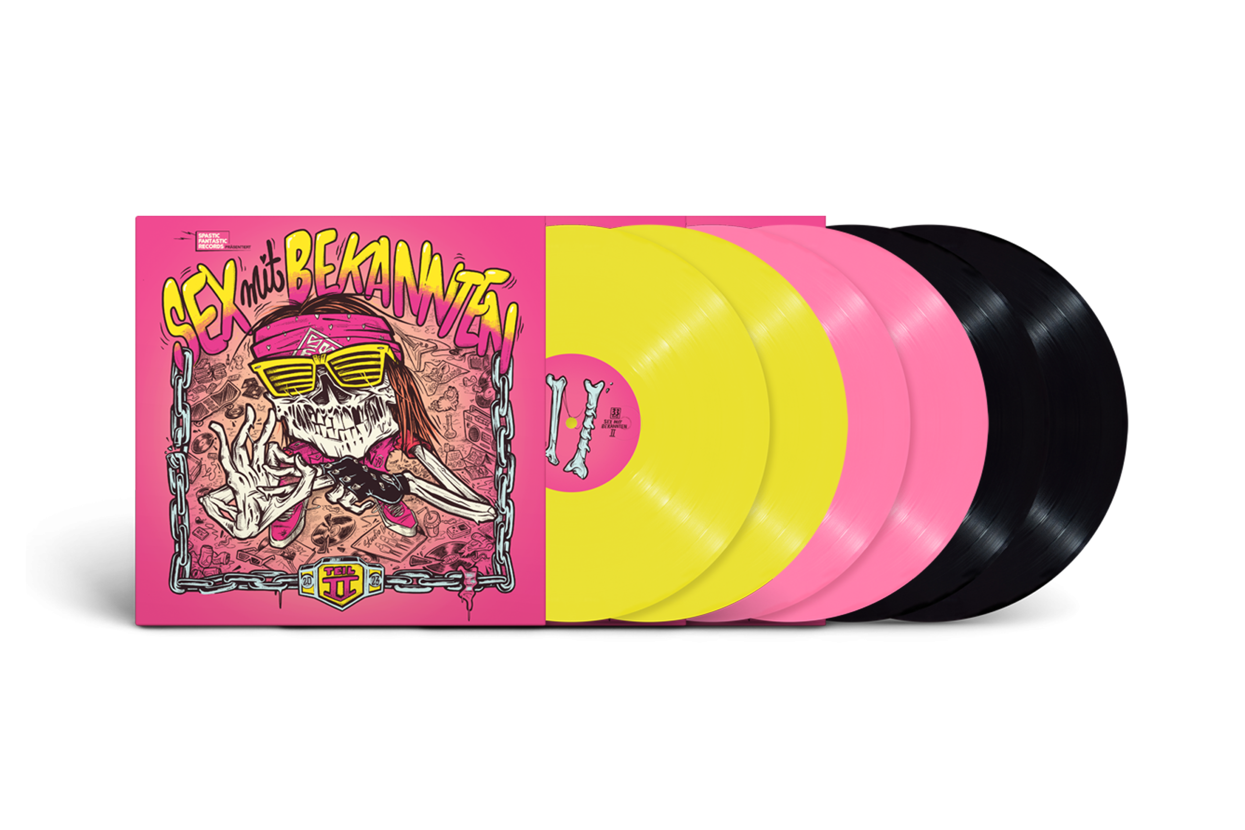 VA - Spastic Fantastic präsentiert: Sex mit Bekannten Teil II Doppelvinyl LP (alle Farben)