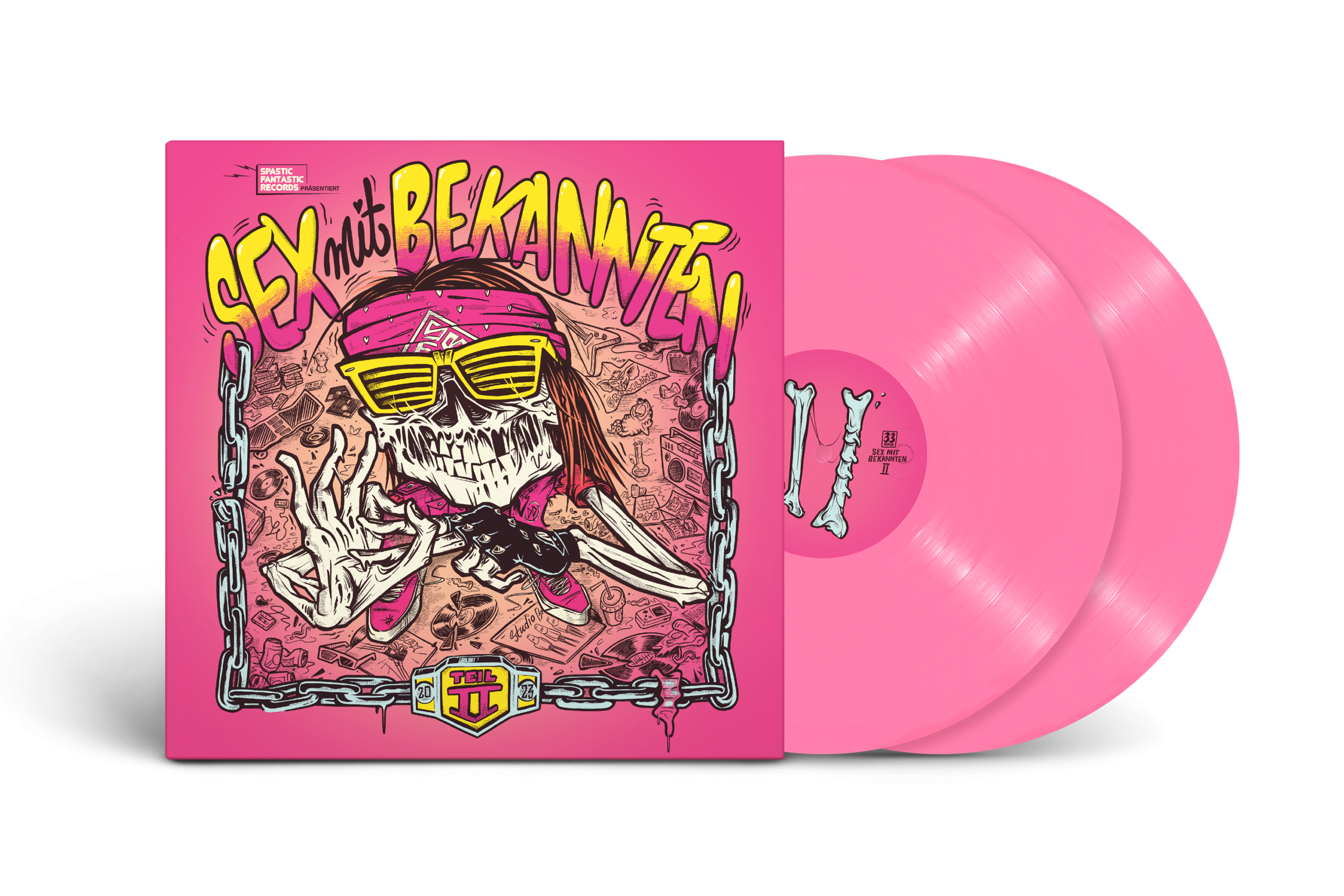VA - Spastic Fantastic präsentiert: Sex mit Bekannten Teil II Doppelvinyl LP (pinkes Vinyl, limited 200)