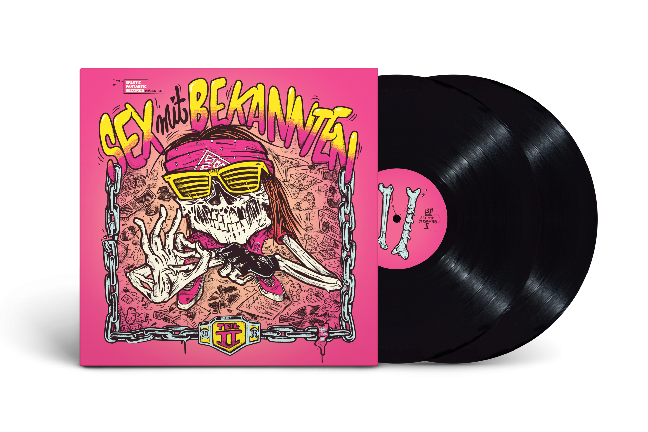 VA - Spastic Fantastic präsentiert: Sex mit Bekannten Teil II Doppelvinyl LP (schwarzes Vinyl)