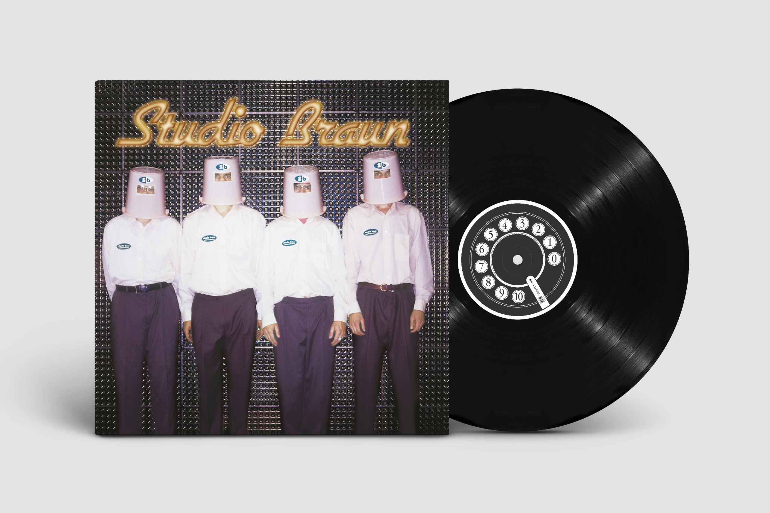 Studio Braun - Gespräche 1 LP (limitiertes schwarzes Vinyl)
