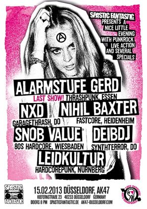 Flyer SFR-Labelparty Fr, 15.02.2013