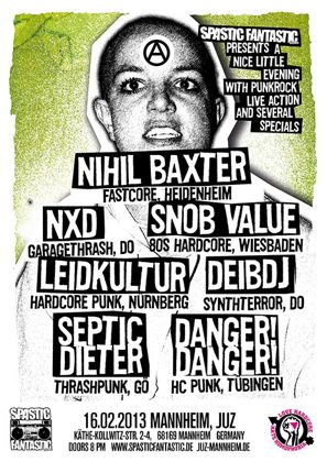 Flyer SFR-Labelparty Sa, 16.02.2013