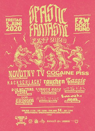 Flyer Spastic Fantastic Fest 2020 Fr, 05.06.2020