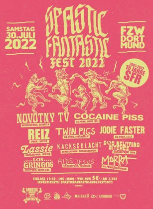 Flyer Spastic Fantastic Fest 2022 Sa, 30.07.2022
