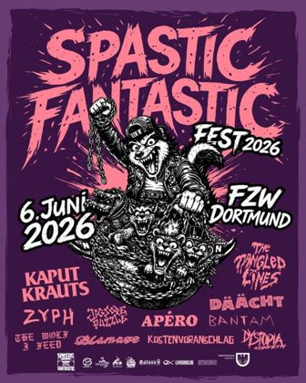 Flyer Spastic Fantastic Fest 2026 Sa, 06.06.2026